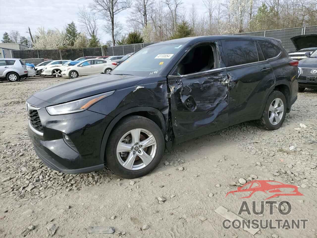 TOYOTA HIGHLANDER 2021 - 5TDBBRCH1MS536175