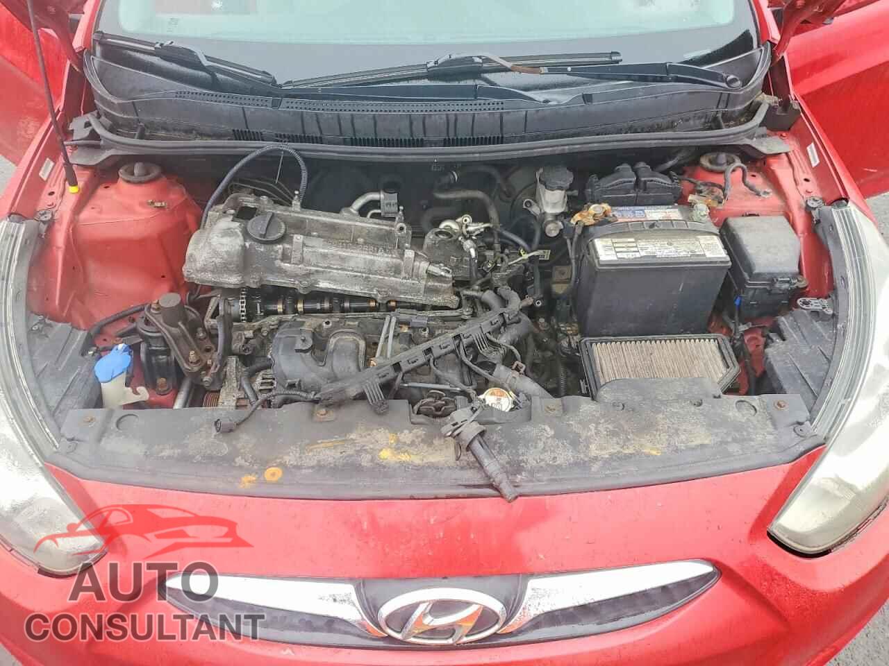 HYUNDAI ACCENT 2012 - KMHCU5AE6CU042089