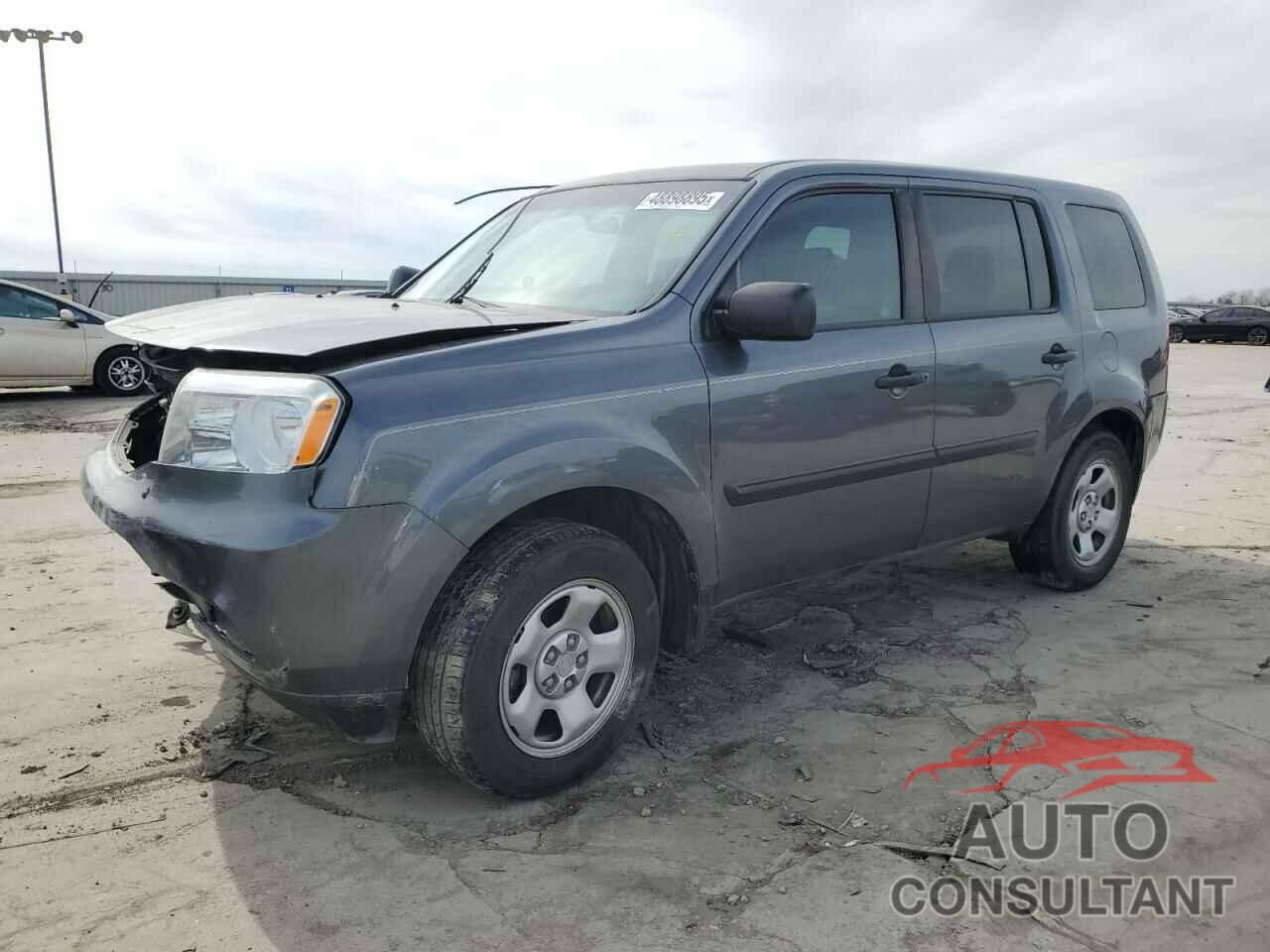 HONDA PILOT 2012 - 5FNYF3H22CB041650