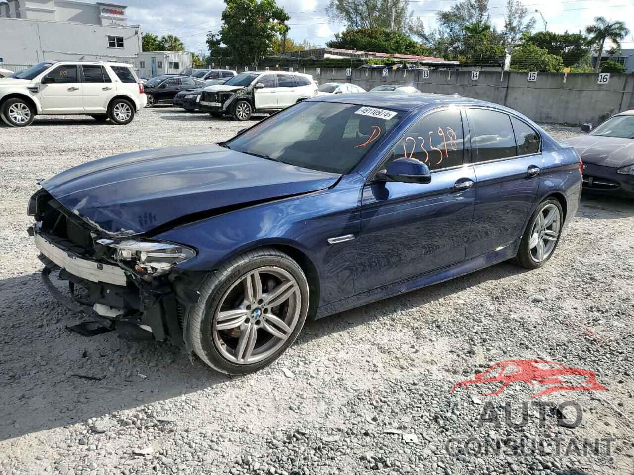 BMW 5 SERIES 2016 - WBA5B1C57GG130031