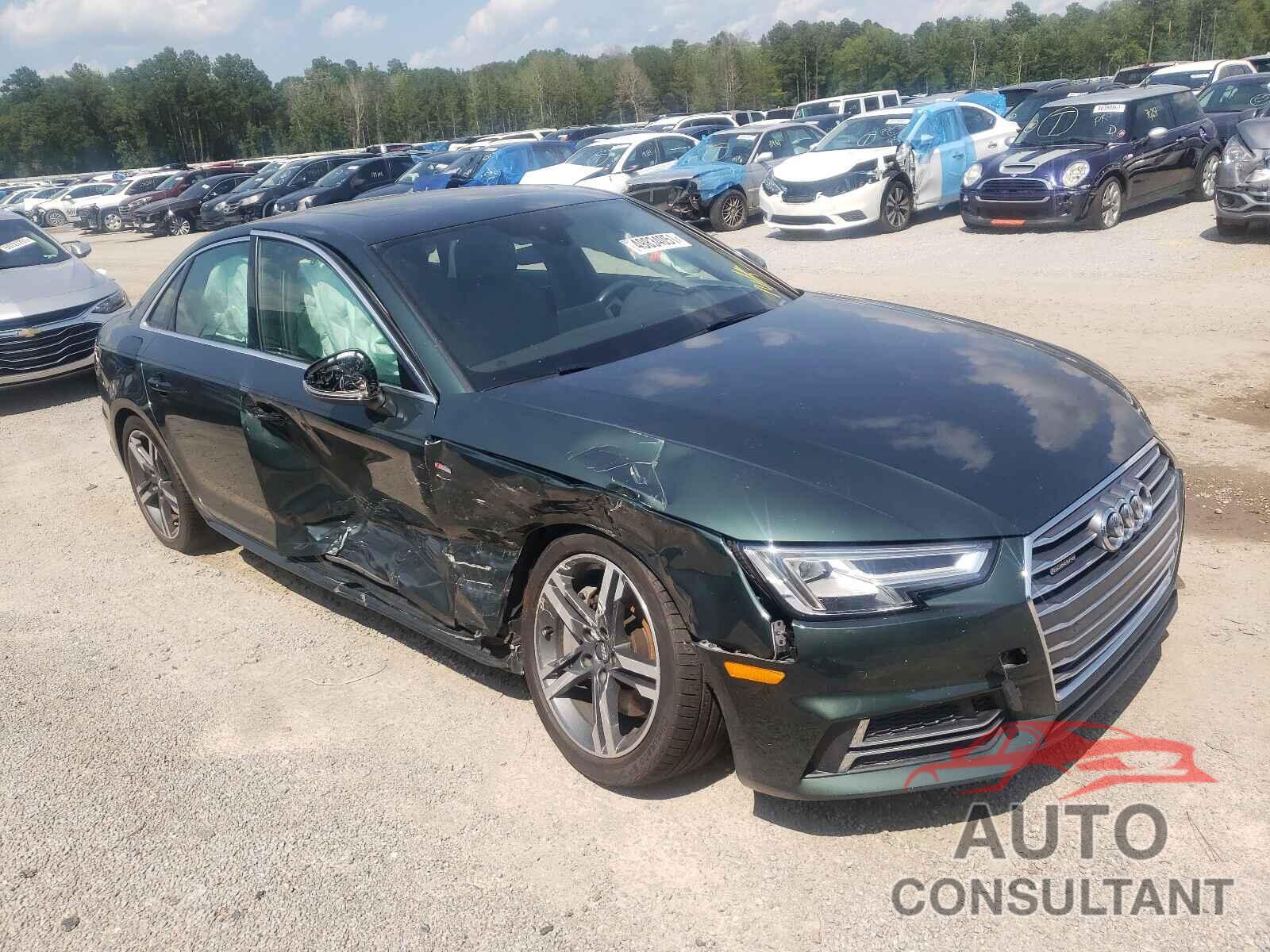 AUDI A4 2017 - WAUENAF44HN017189