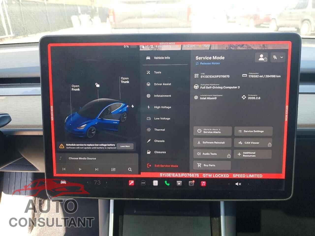 TESLA MODEL 3 2018 - 5YJ3E1EA3JF076675
