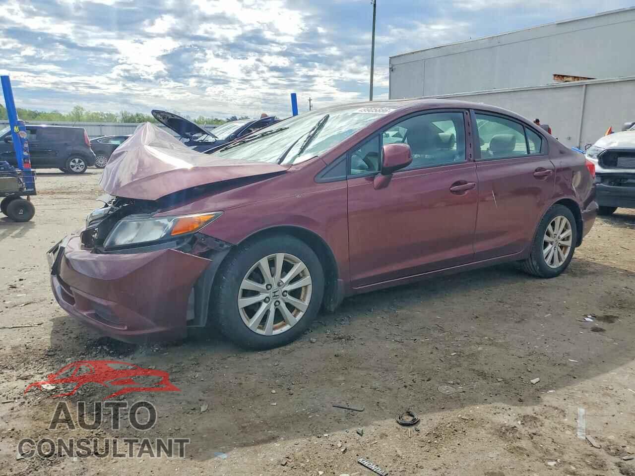 HONDA CIVIC 2012 - 2HGFB2F98CH531616