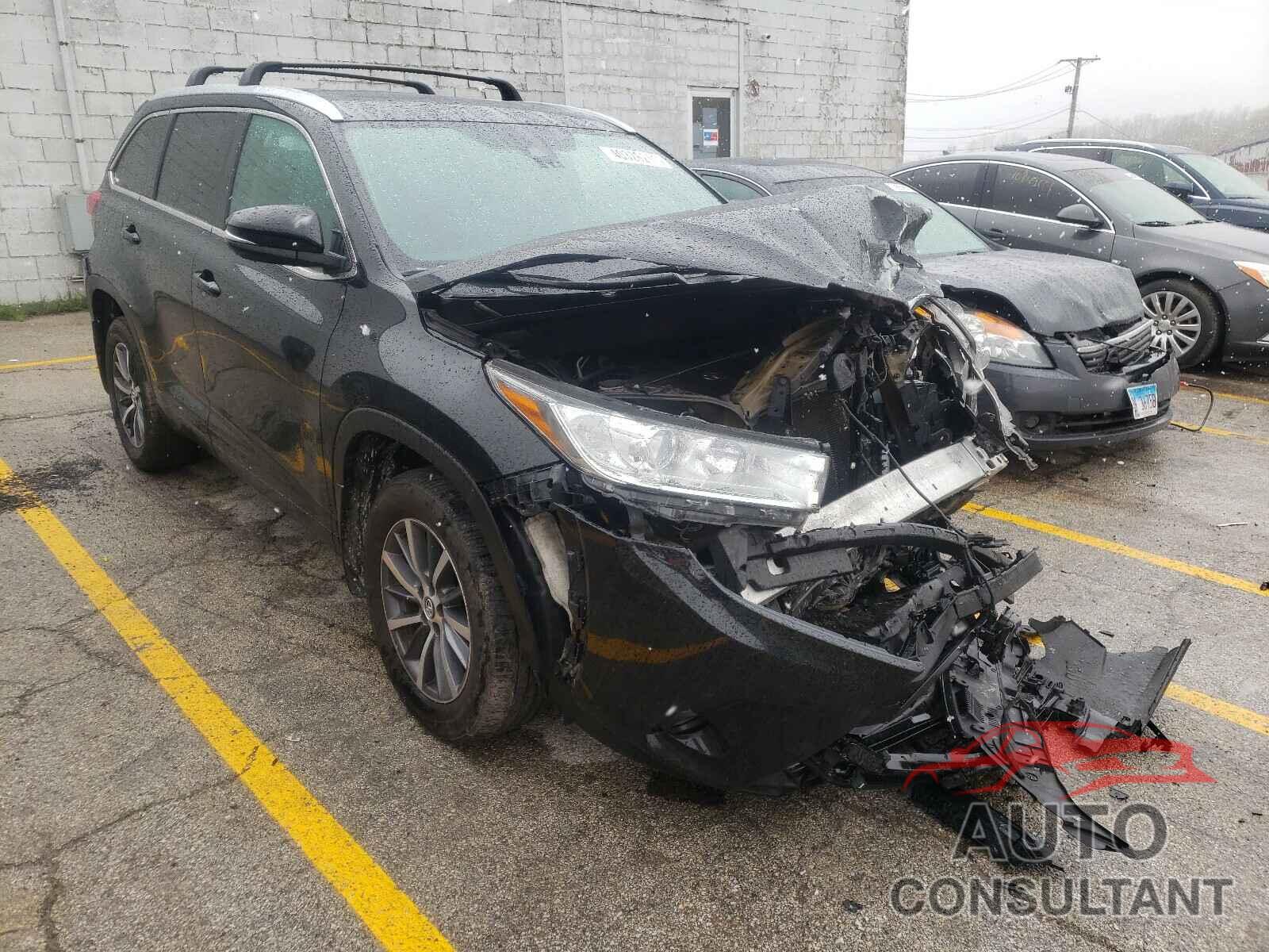 TOYOTA HIGHLANDER 2017 - 5TDJZRFH8HS461810
