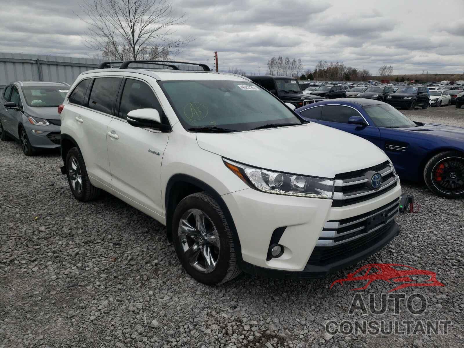 TOYOTA HIGHLANDER 2018 - 5TDJGRFH8JS043890