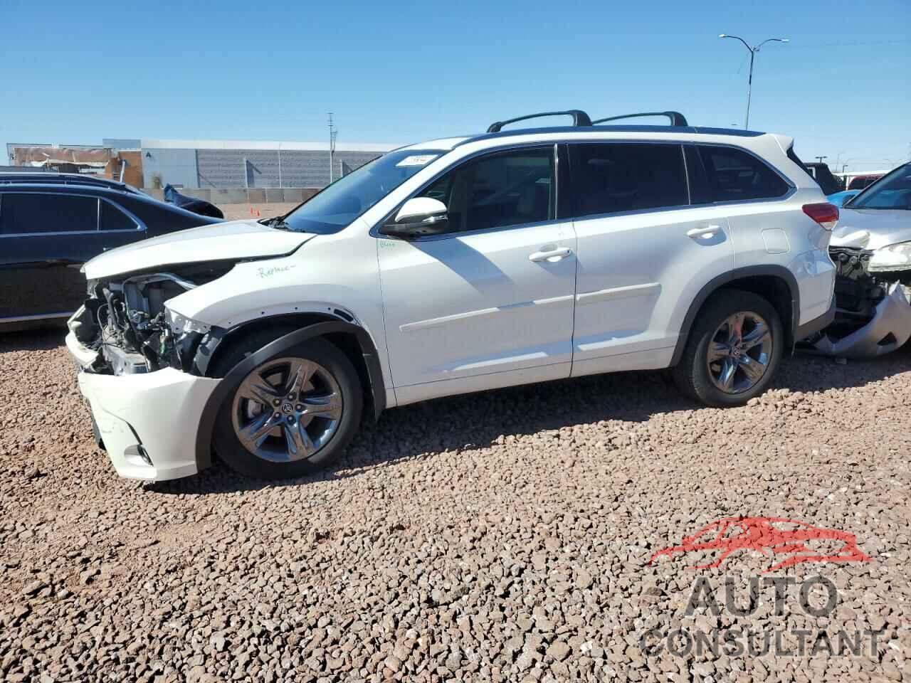 TOYOTA HIGHLANDER 2017 - 5TDDGRFH1HS028364