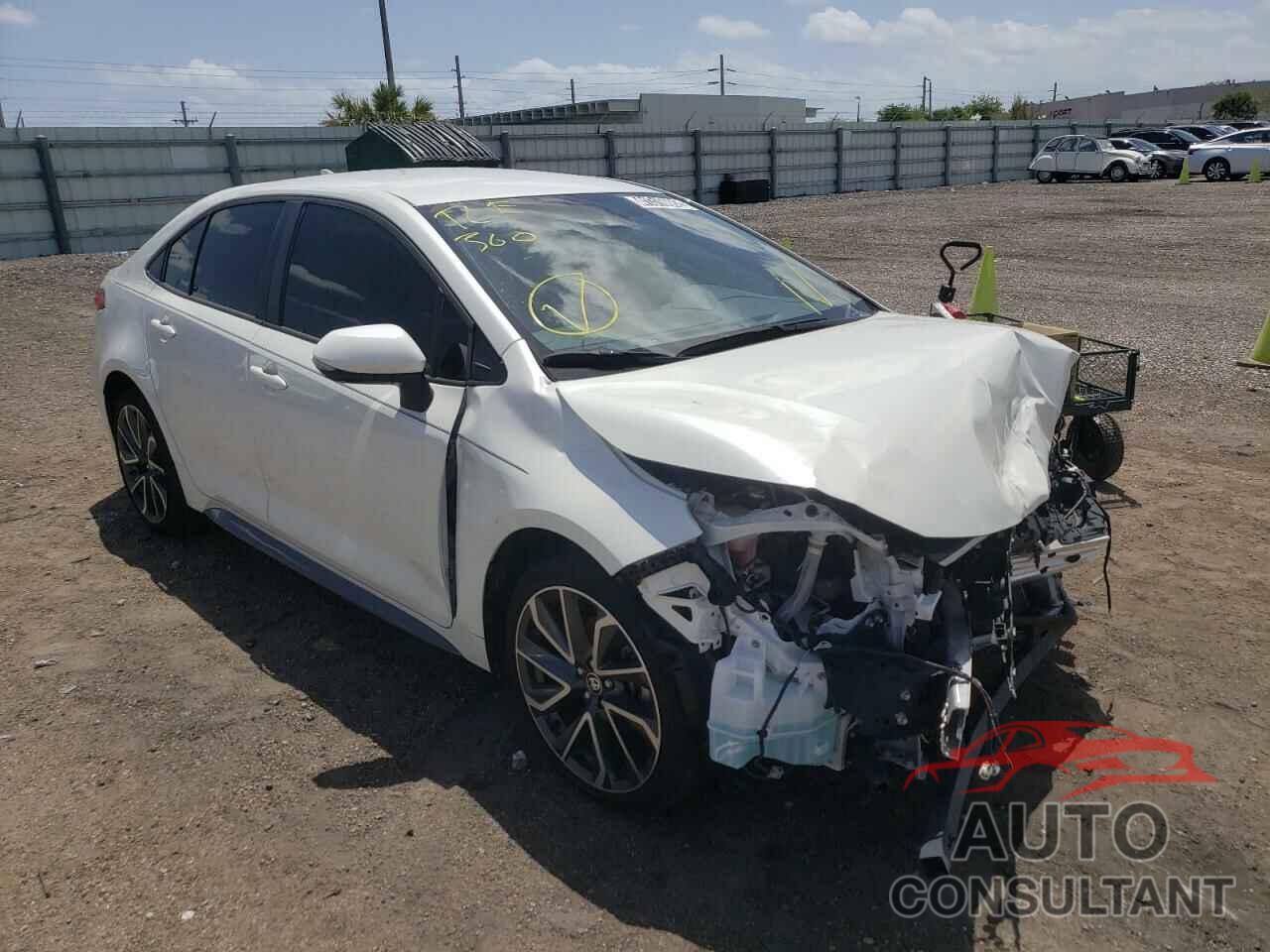 TOYOTA COROLLA 2021 - JTDS4MCE7MJ063401