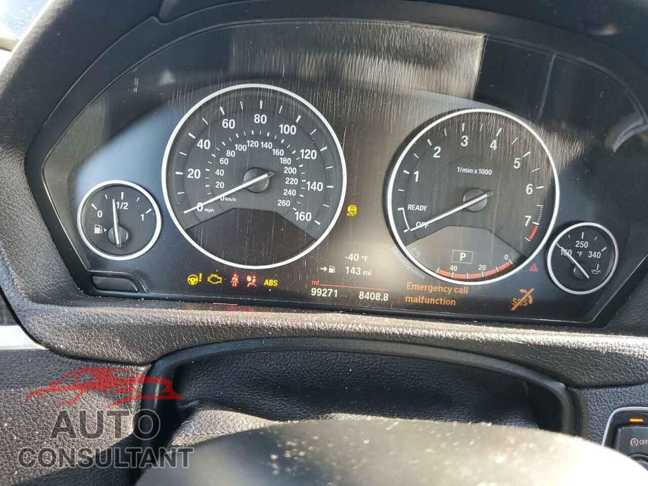BMW 3 SERIES 2016 - WBA8E5G53GNU19702