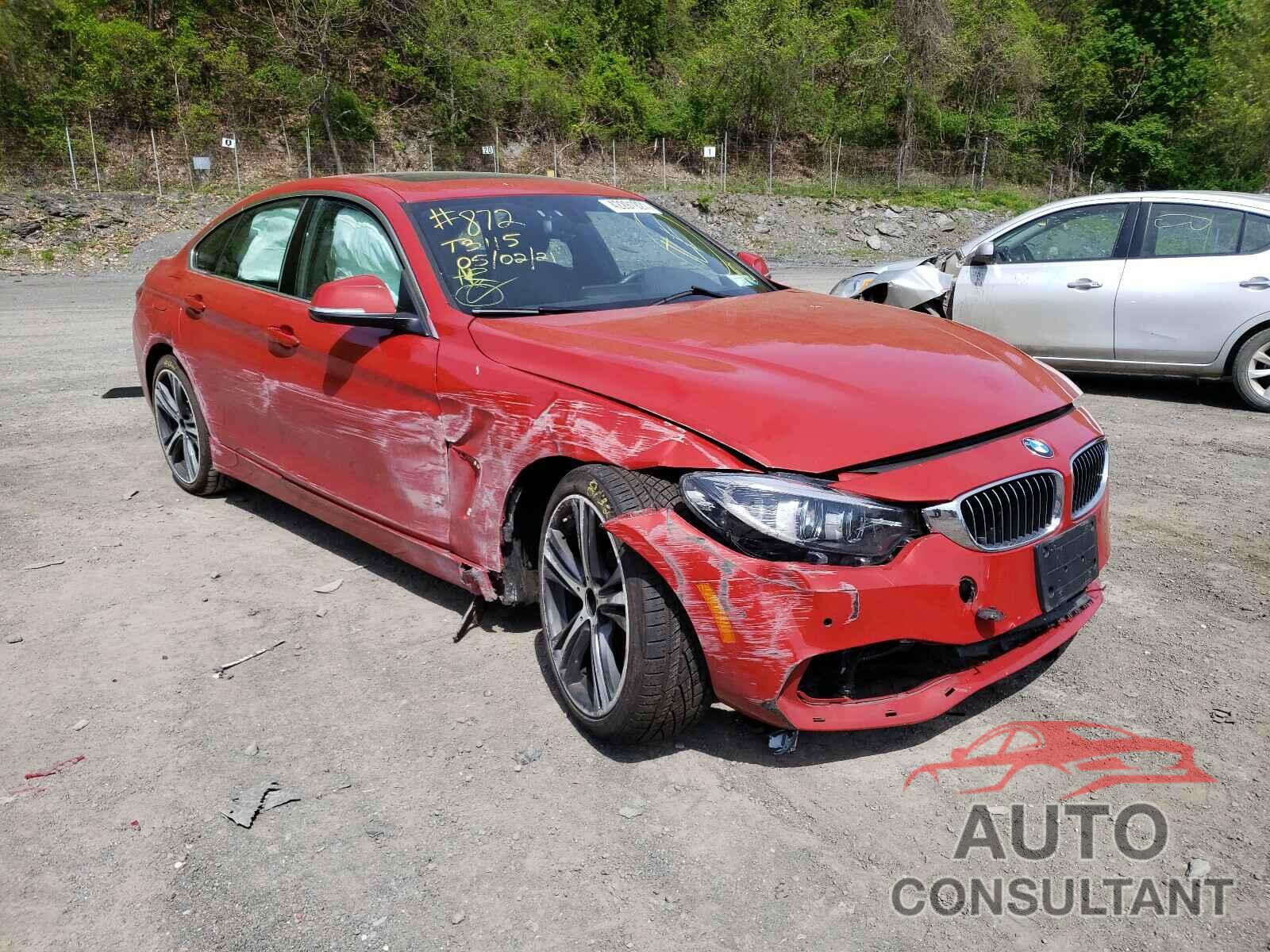 BMW 4 SERIES 2019 - WBA4J3C5XKBL06277