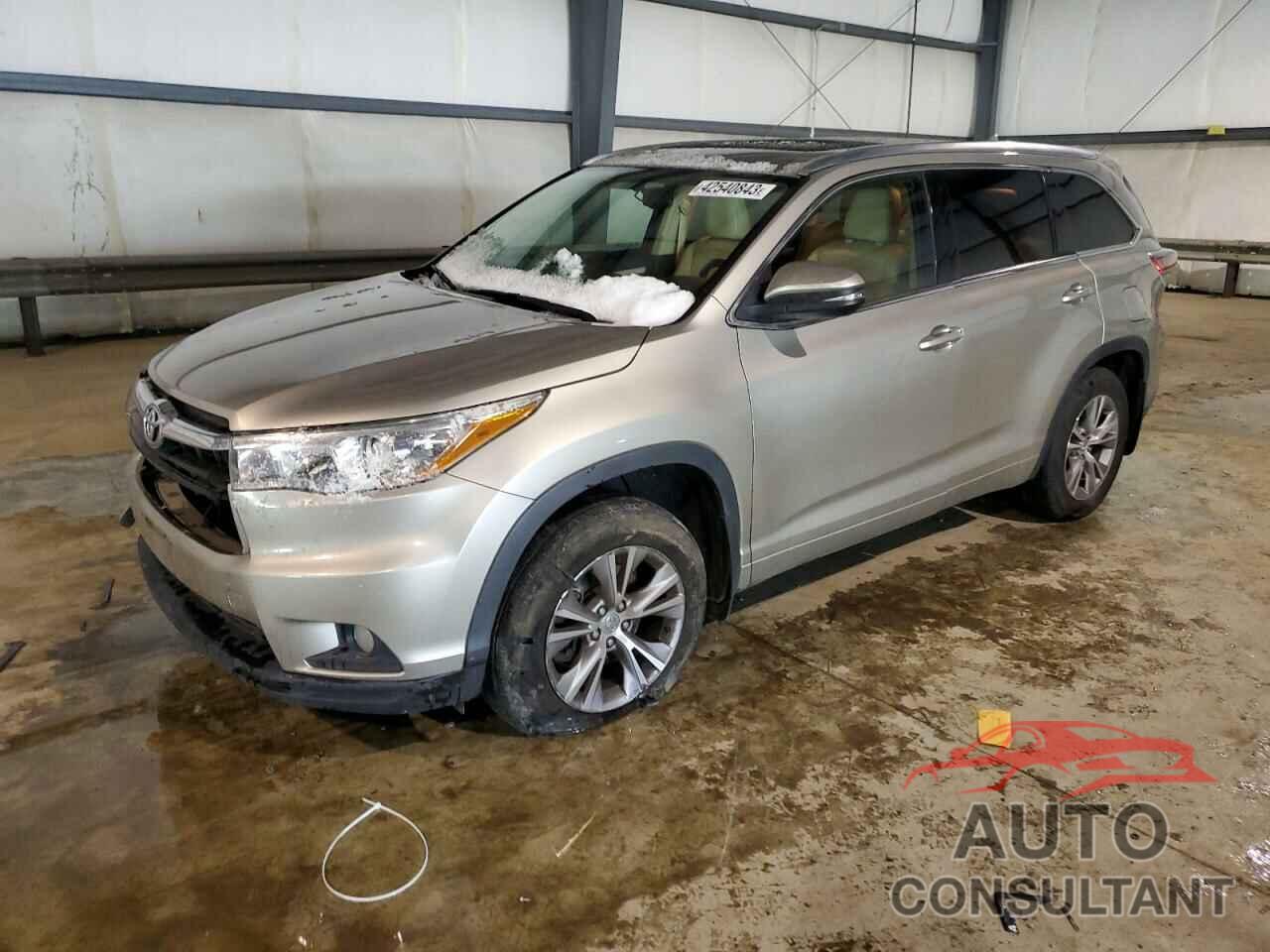 TOYOTA HIGHLANDER 2015 - 5TDJKRFH4FS150828