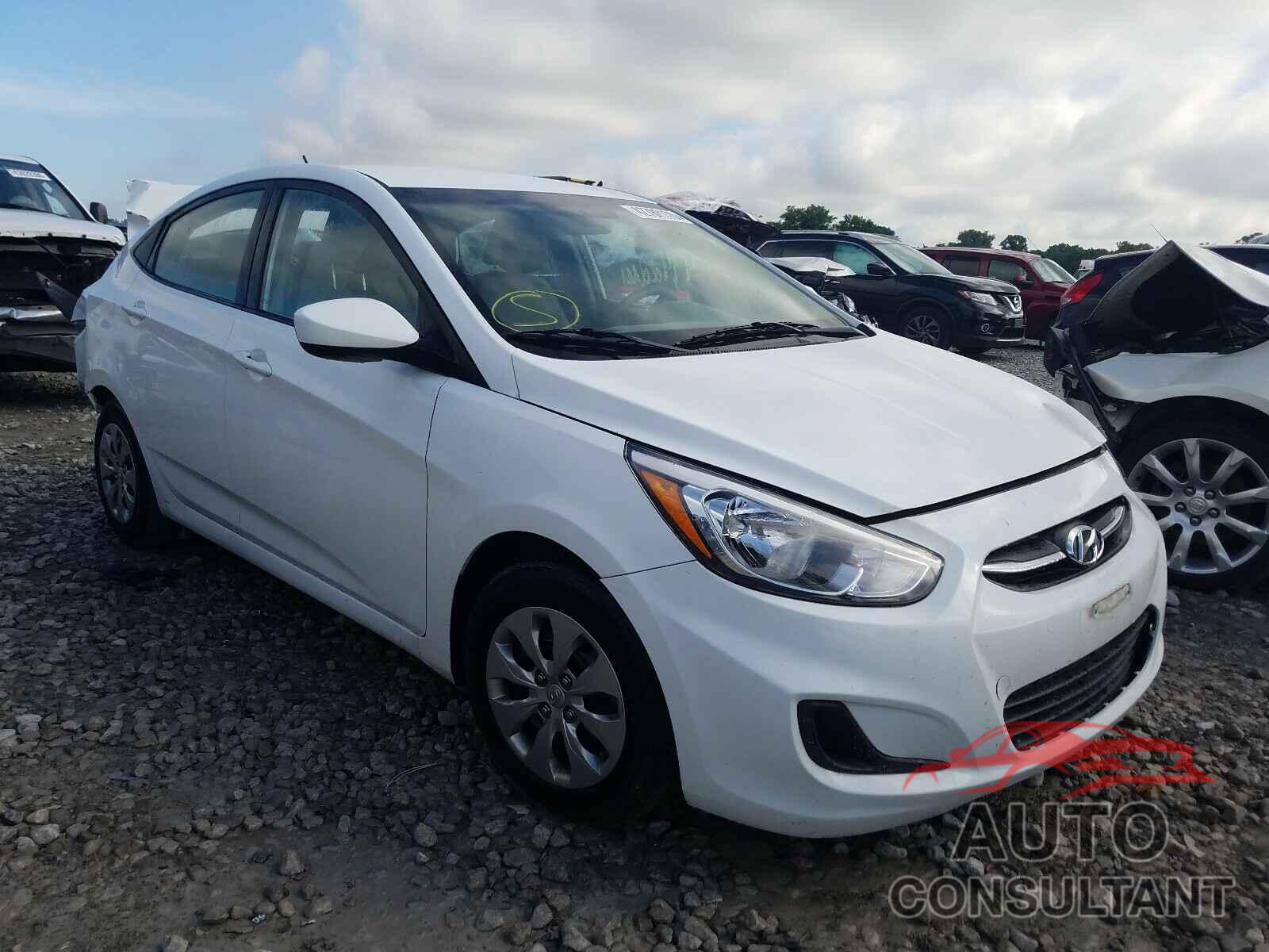 HYUNDAI ACCENT 2017 - KMHCT4AE8HU194654
