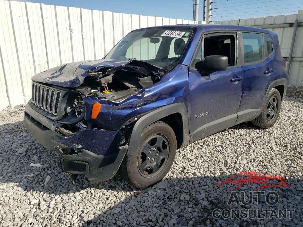 JEEP RENEGADE 2017 - ZACCJAAB6HPE79613