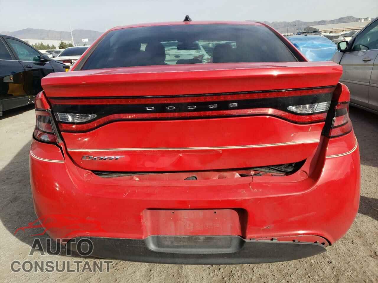 DODGE DART 2016 - 1C3CDFAA9GD712123