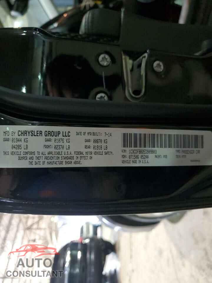 DODGE DART 2014 - 1C3CDFBB2ED909803