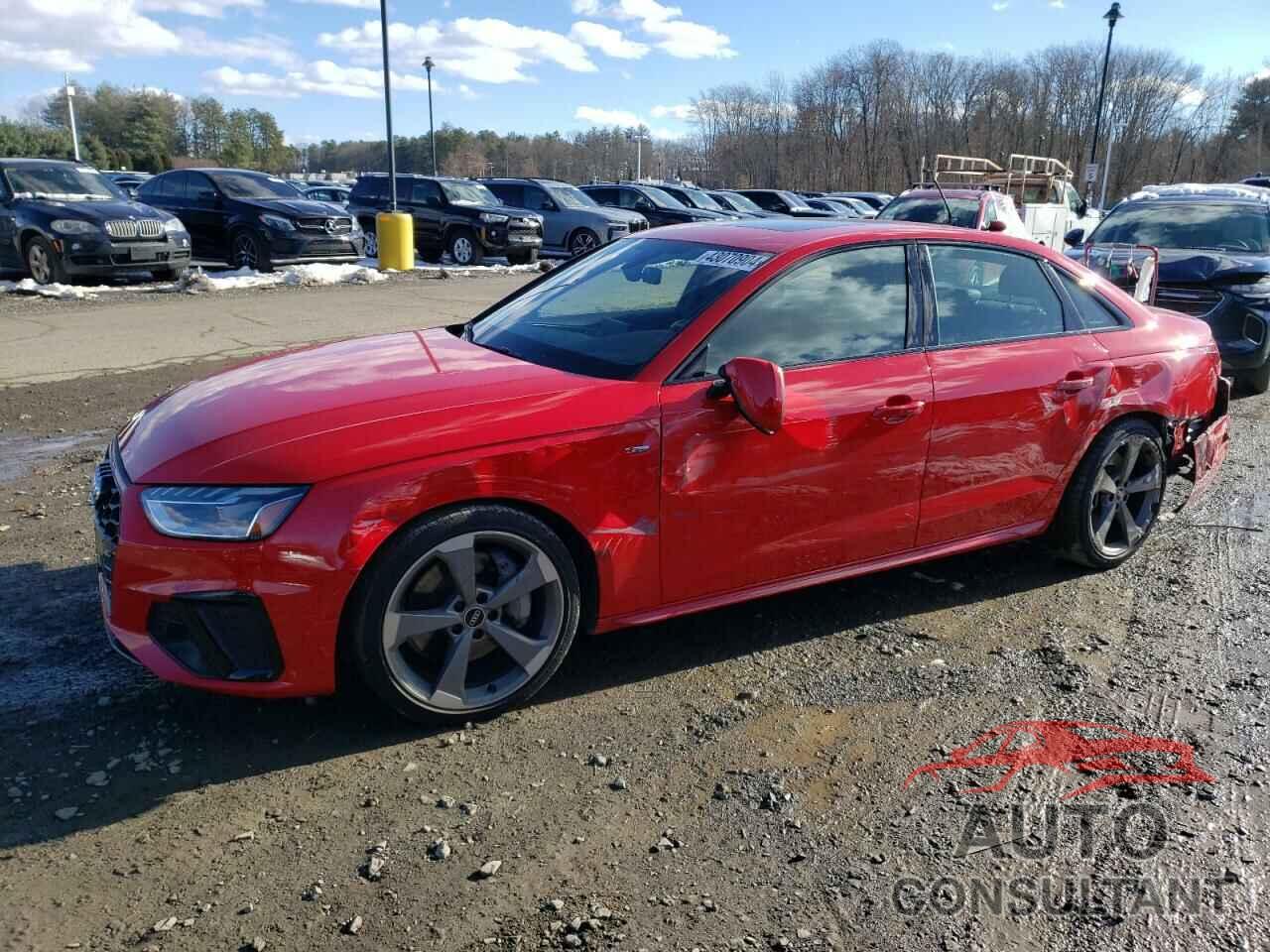 AUDI A4 2021 - WAUEAAF41MN013204