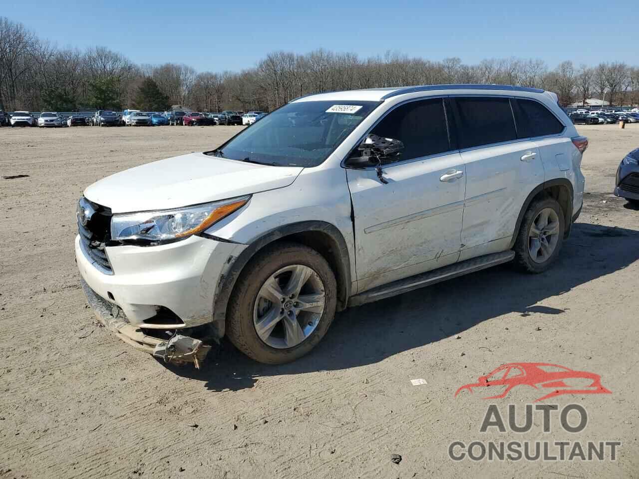 TOYOTA HIGHLANDER 2016 - 5TDYKRFH5GS155164