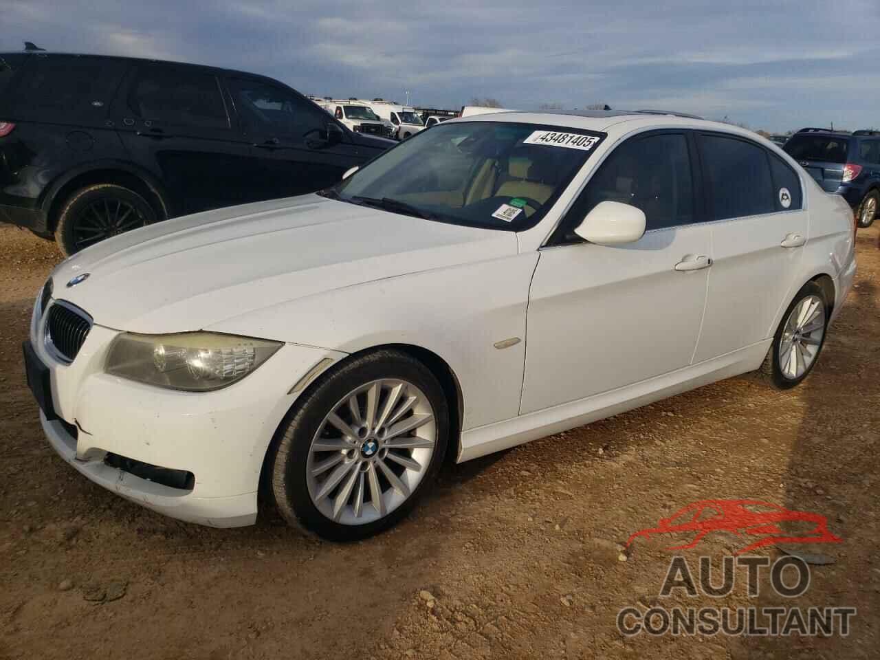BMW 3 SERIES 2011 - WBAPN7C59BA781580