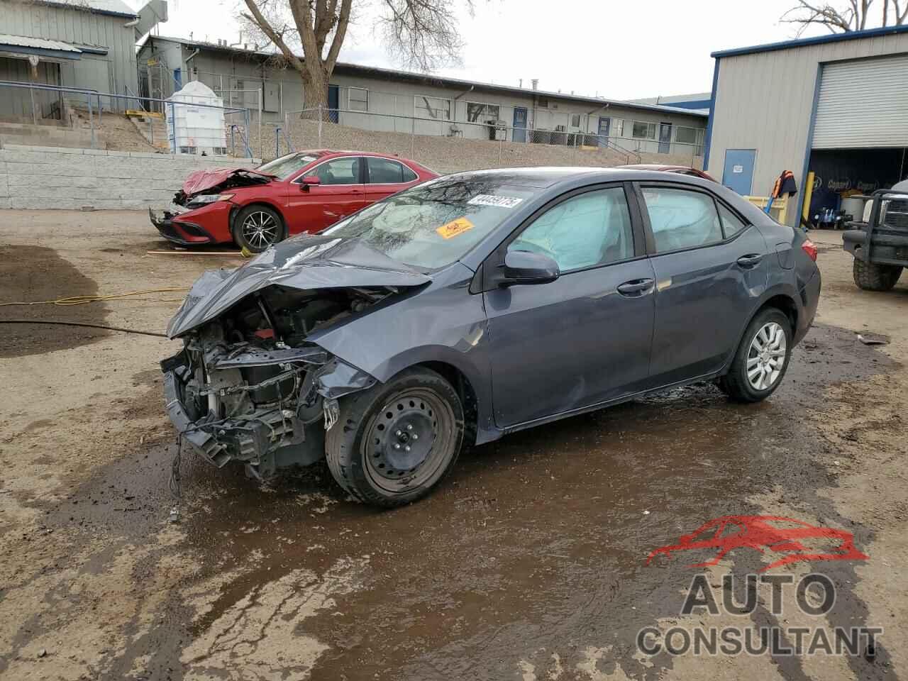 TOYOTA COROLLA 2018 - 2T1BURHE8JC087042