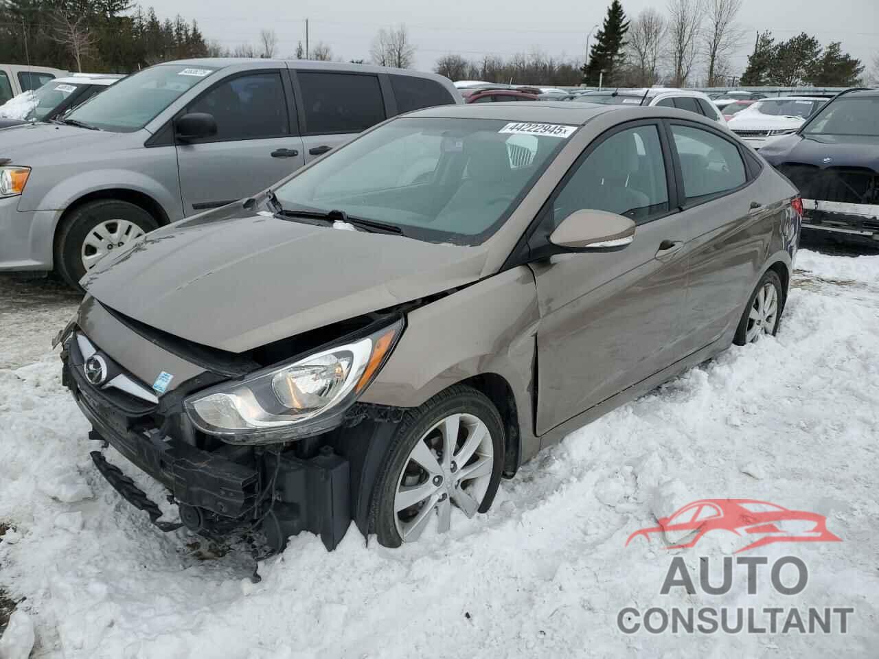 HYUNDAI ACCENT 2013 - KMHCU4AE6DU286997