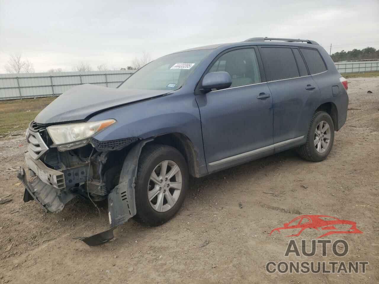 TOYOTA HIGHLANDER 2013 - 5TDZK3EH1DS100855