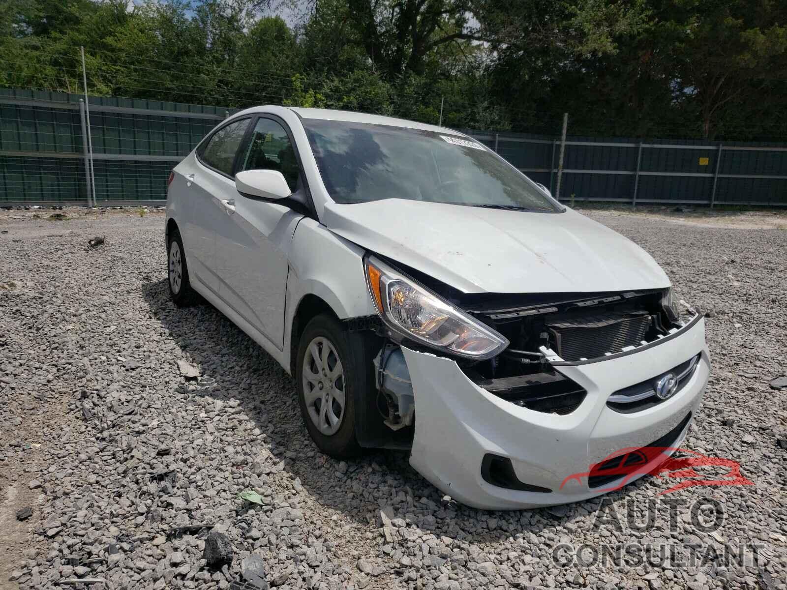 HYUNDAI ACCENT 2017 - KMHCT4AEXHU361533