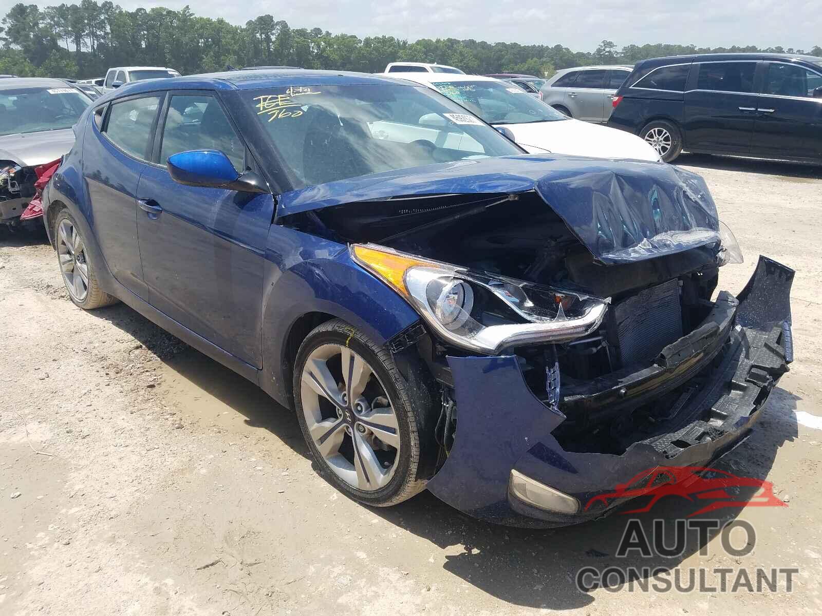 HYUNDAI VELOSTER 2017 - KMHTC6AD2HU324673