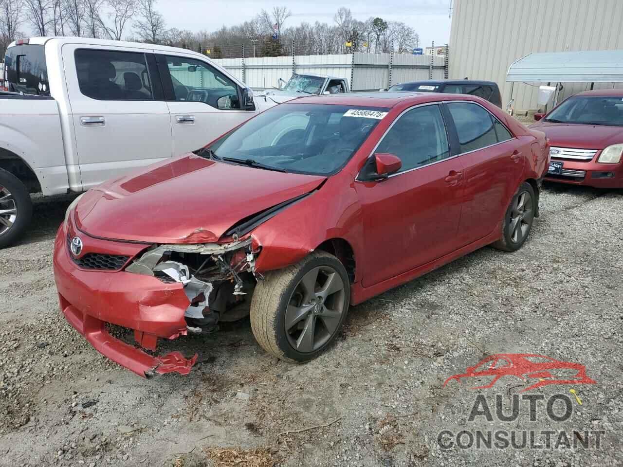 TOYOTA CAMRY 2012 - 4T1BK1FK3CU507131