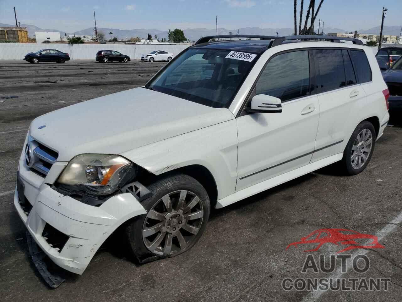 MERCEDES-BENZ GLK-CLASS 2010 - WDCGG5GB1AF461120