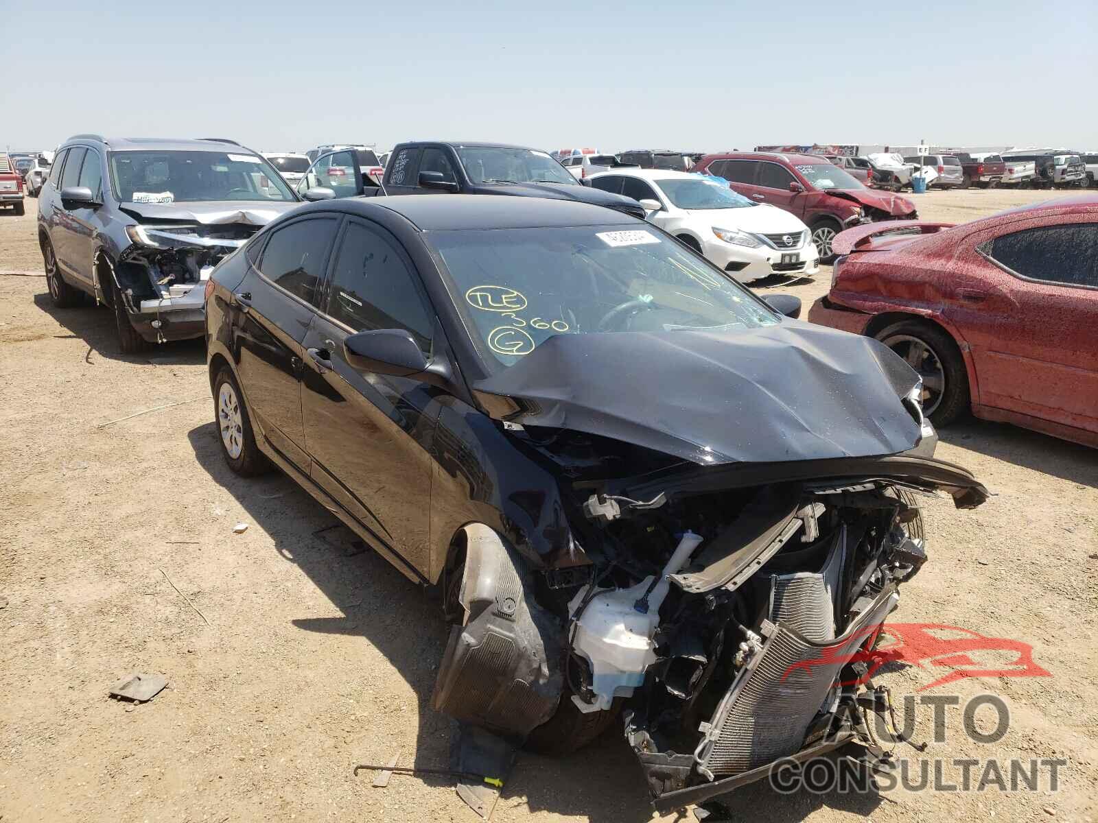 HYUNDAI ACCENT 2017 - KMHCT4AE3HU396186