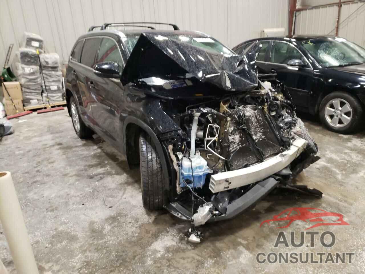 TOYOTA HIGHLANDER 2016 - 5TDDKRFH4GS268232