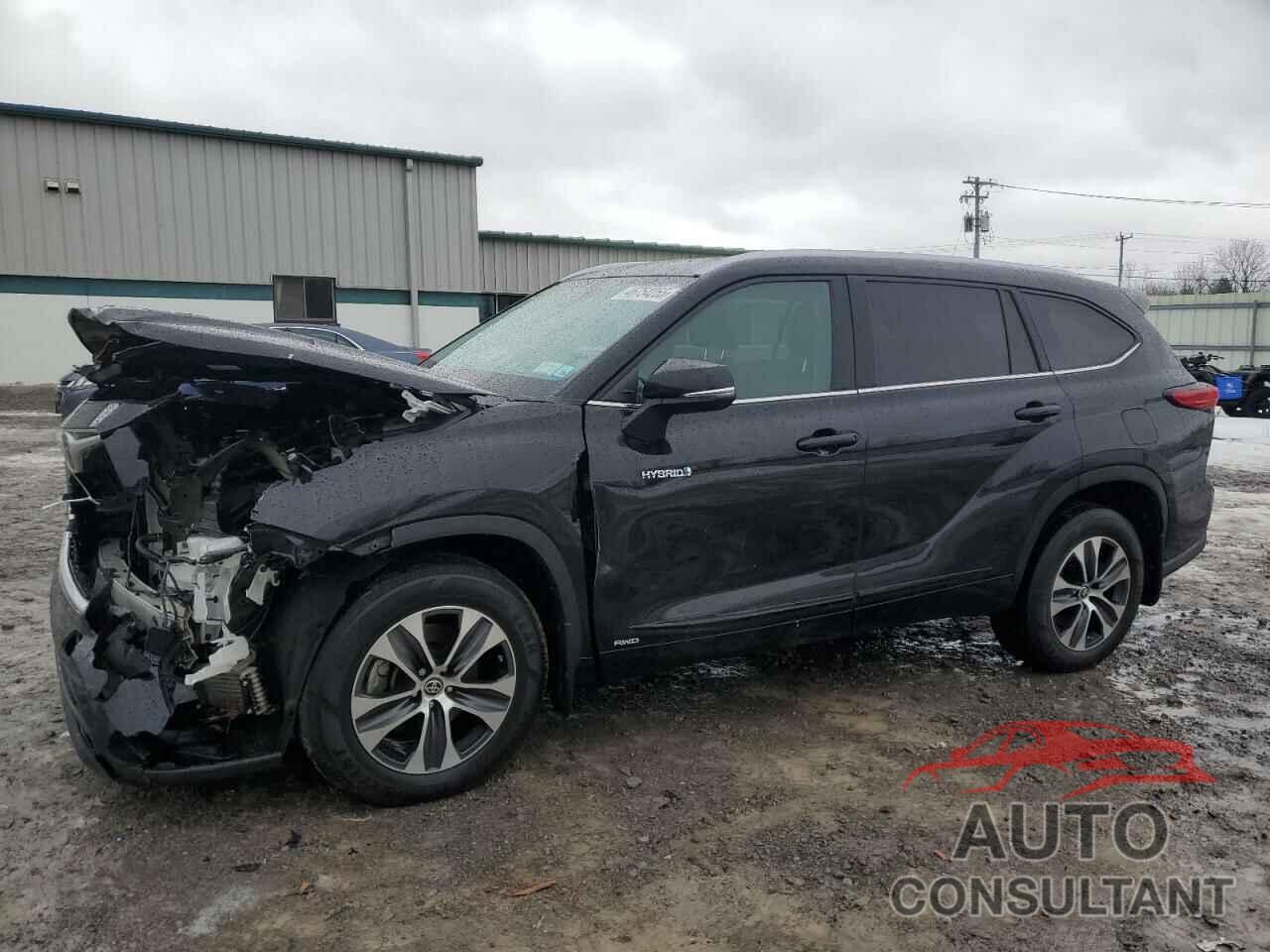 TOYOTA HIGHLANDER 2021 - 5TDGBRCH5MS534404