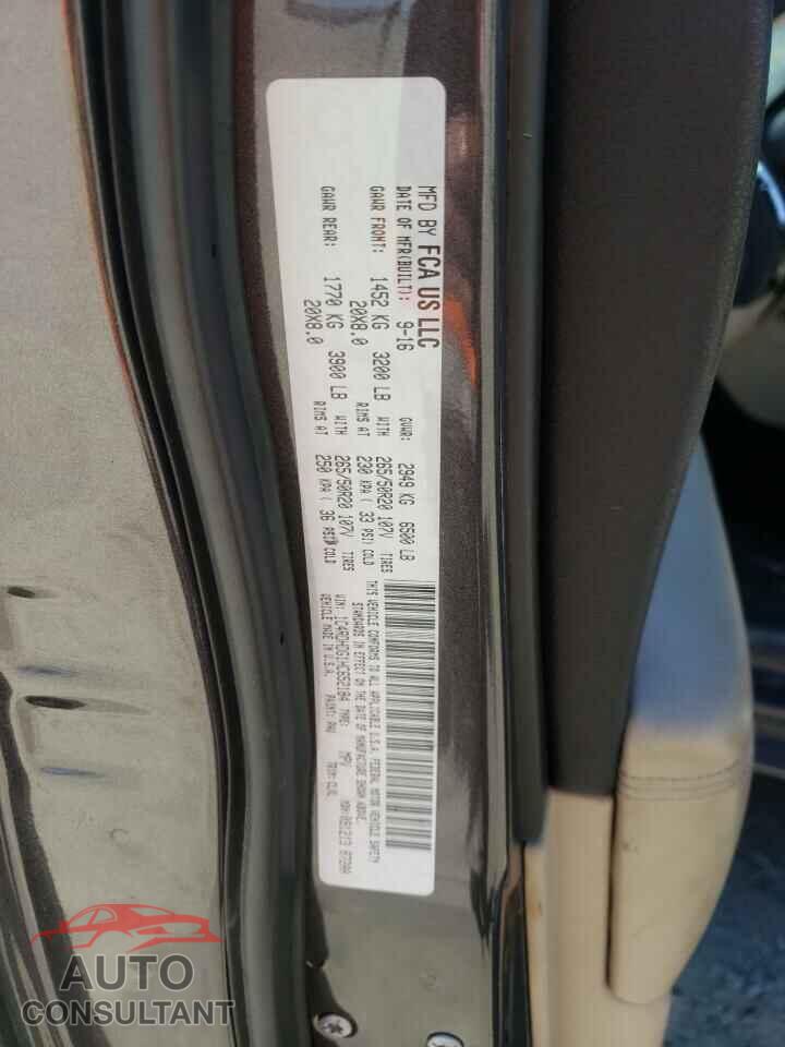 DODGE DURANGO 2017 - 1C4RDHDG1HC652184