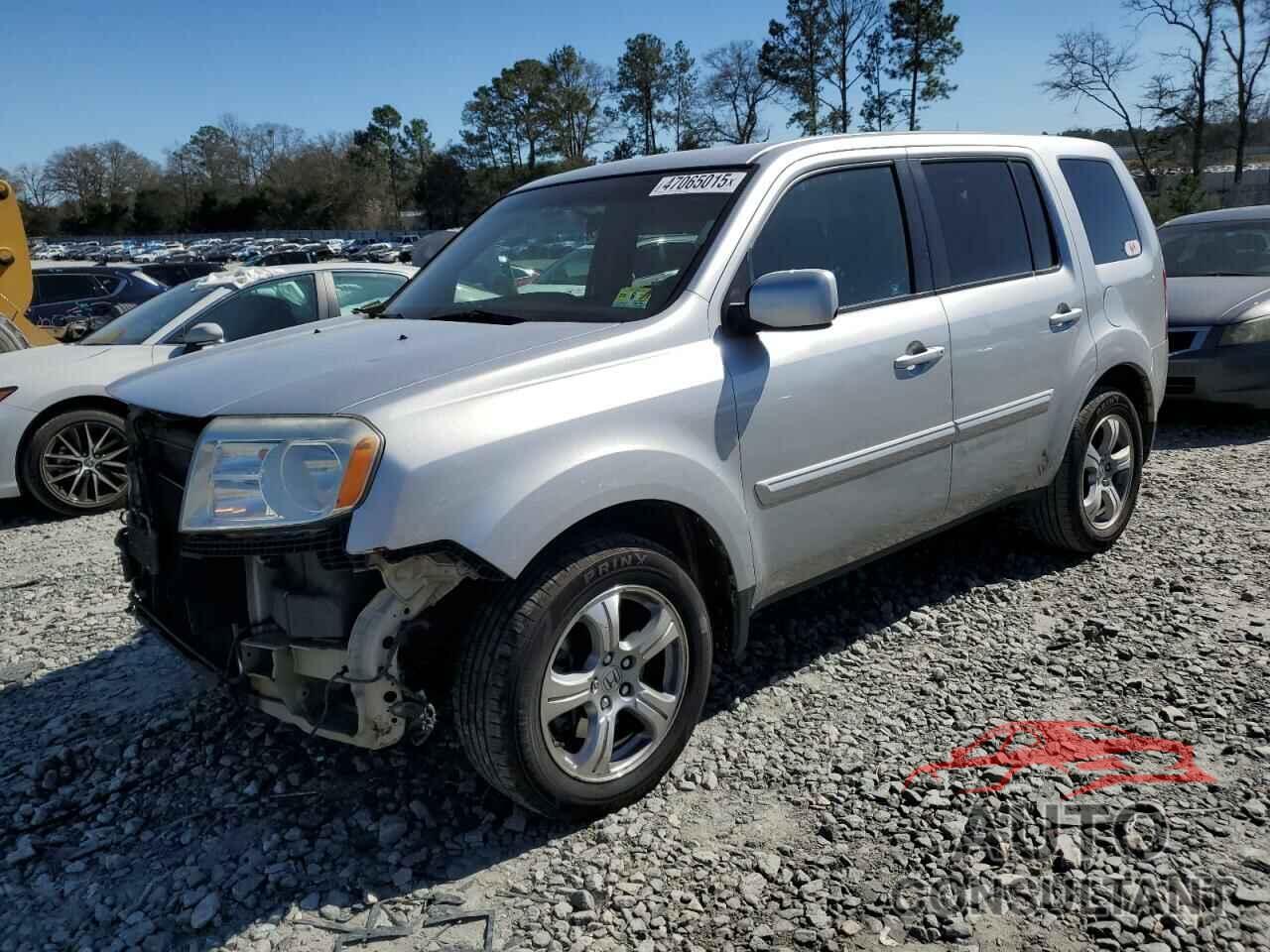 HONDA PILOT 2012 - 5FNYF4H40CB073259