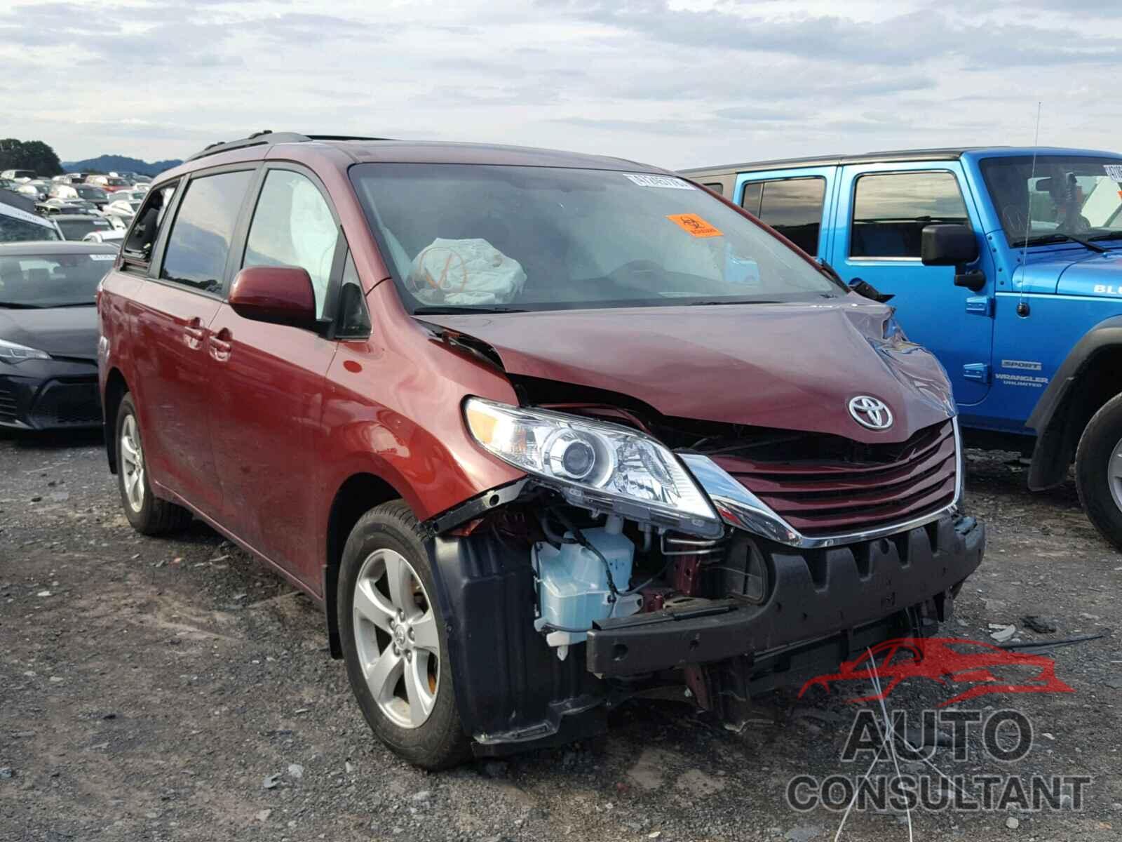 TOYOTA SIENNA LE 2017 - 5TDKZ3DC7HS818869