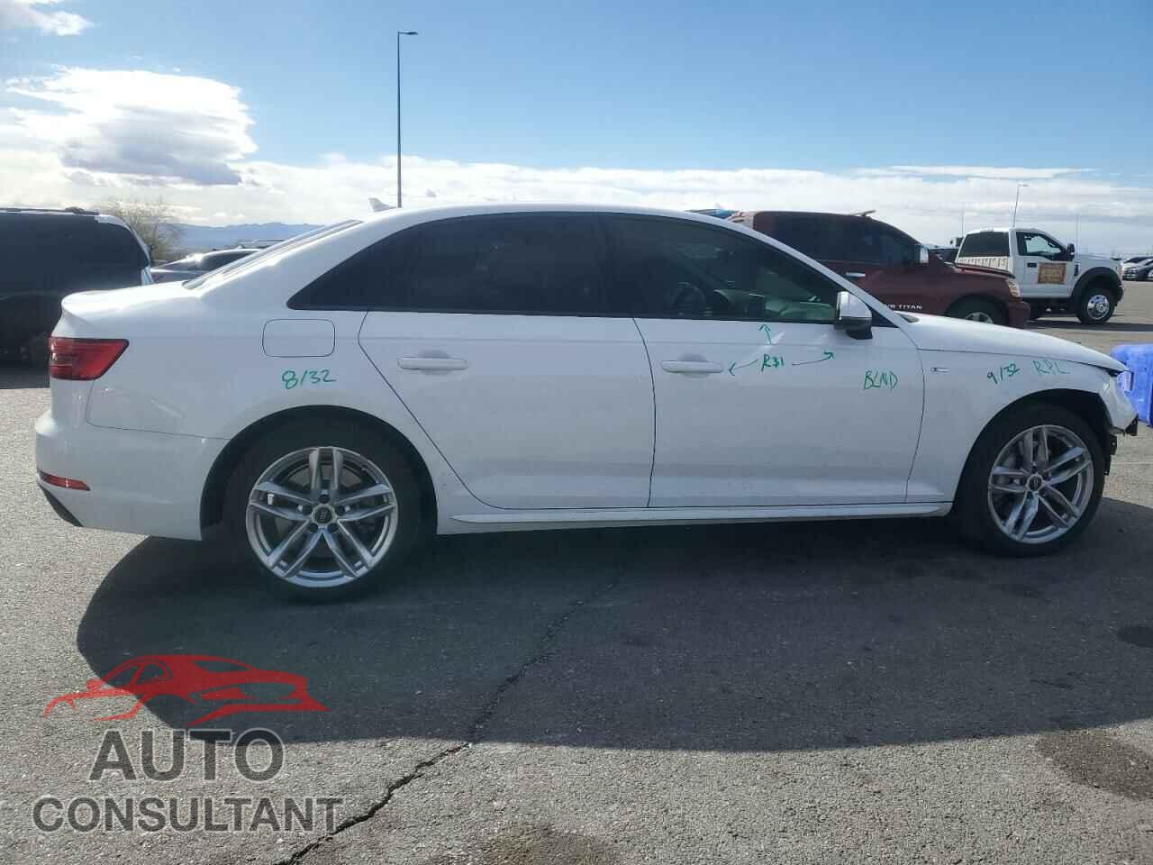 AUDI A4 2017 - WAUDNAF43HN054570