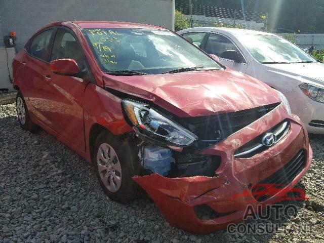 HYUNDAI ACCENT 2017 - KMHCT4AE7HU341336