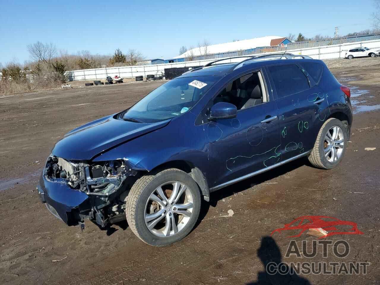 NISSAN MURANO 2009 - JN8AZ18WX9W104647
