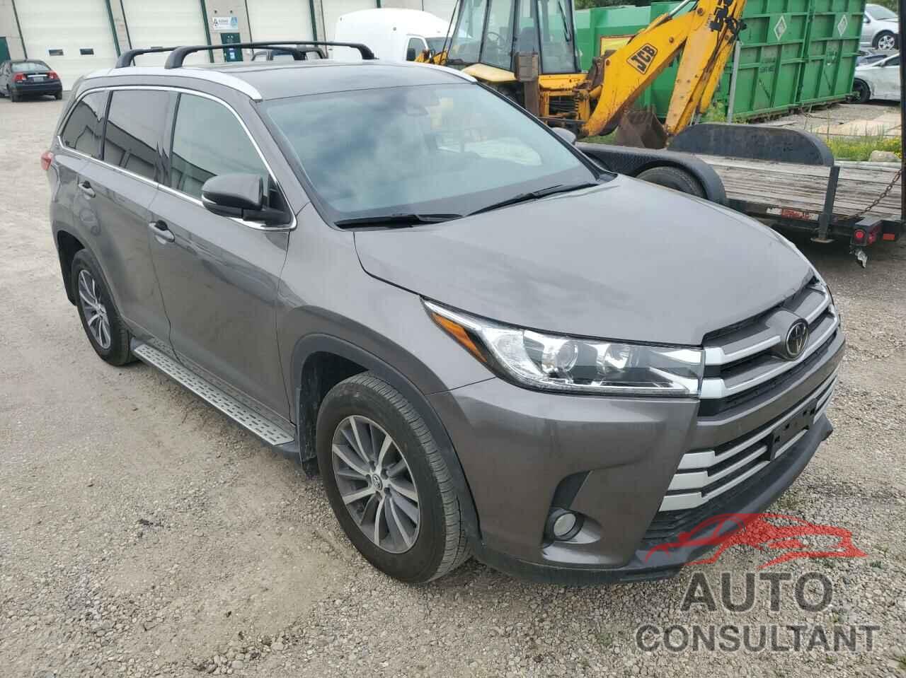 TOYOTA HIGHLANDER 2018 - 5TDZZRFH7JS260408