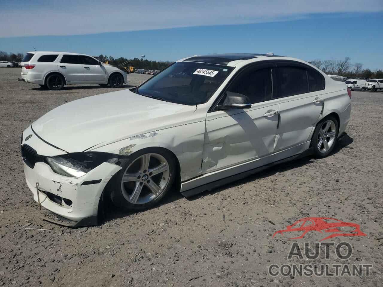 BMW 3 SERIES 2014 - WBA3B5C5XEP542102