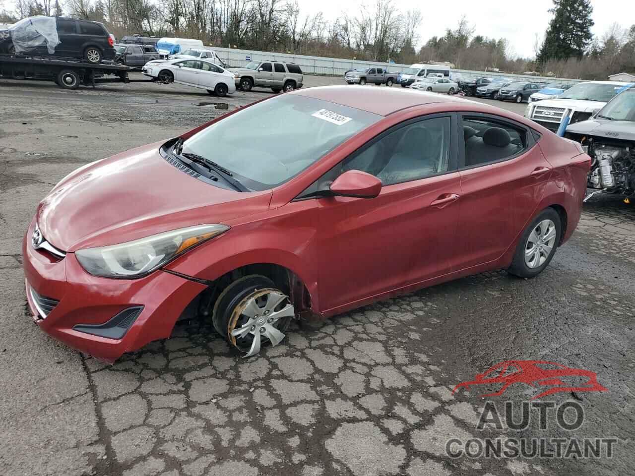 HYUNDAI ELANTRA 2016 - 5NPDH4AE8GH693909