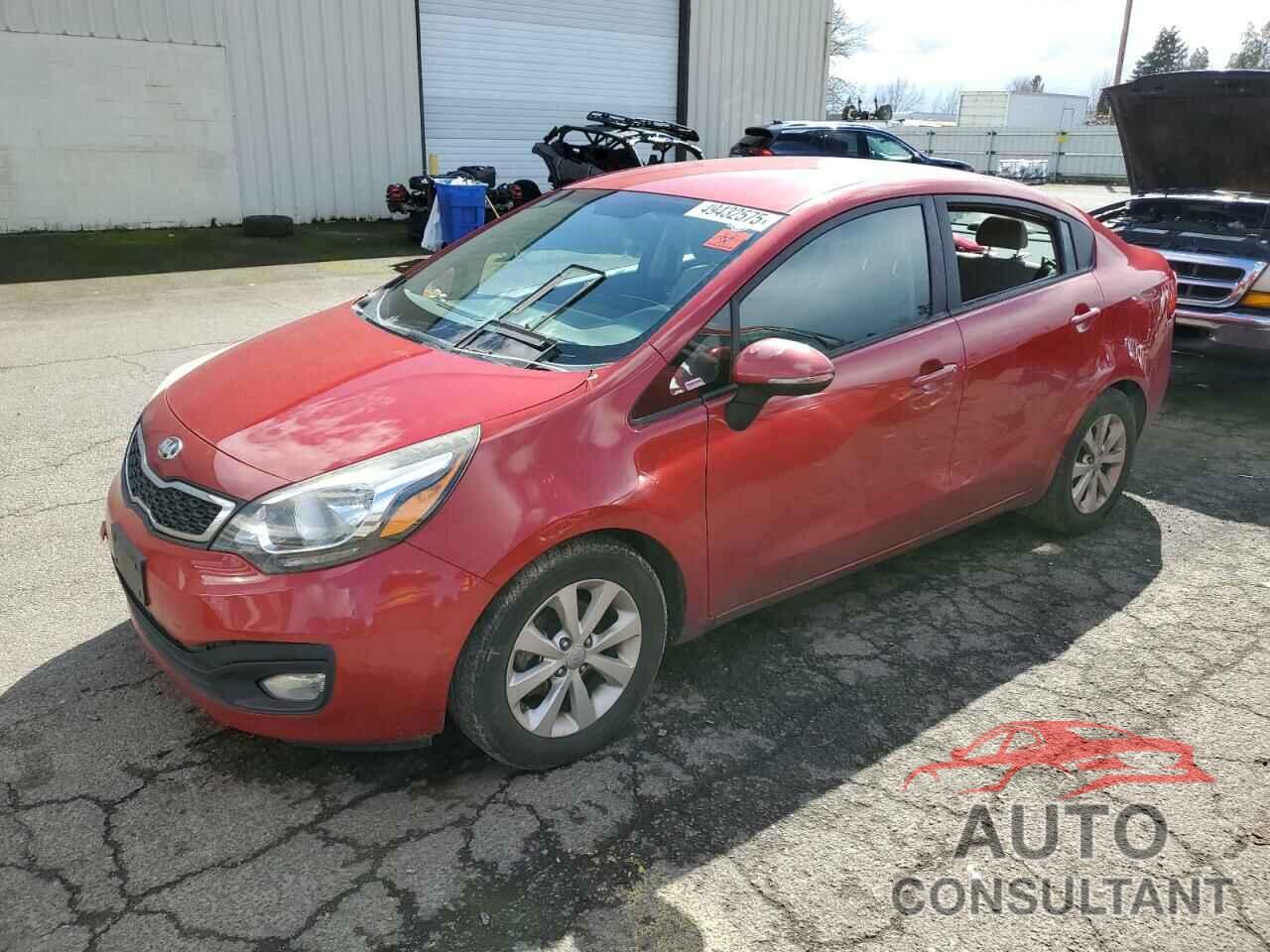 KIA RIO 2014 - KNADN4A38E6413496