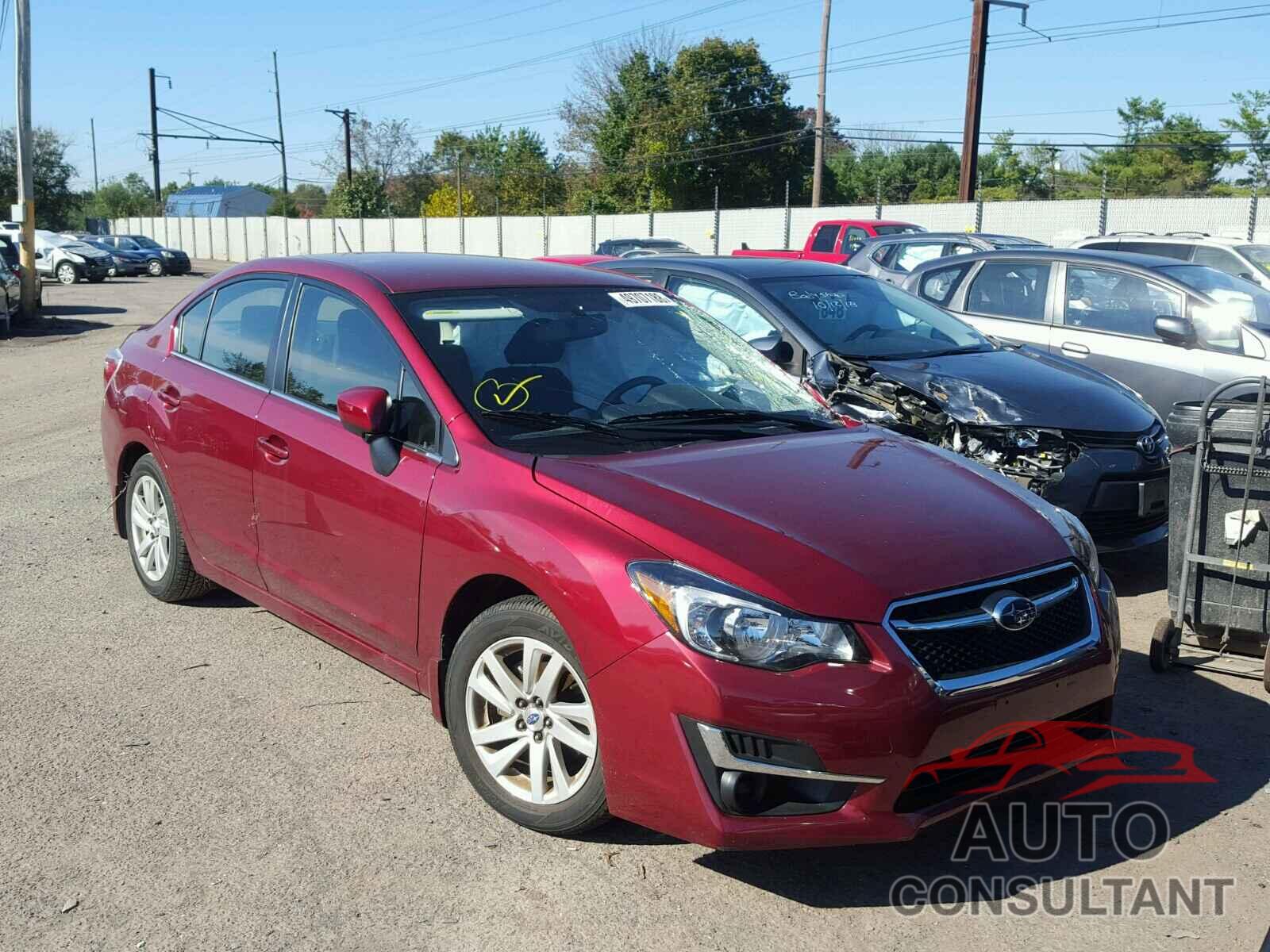 SUBARU IMPREZA 2016 - JF1GJAB60GH012475