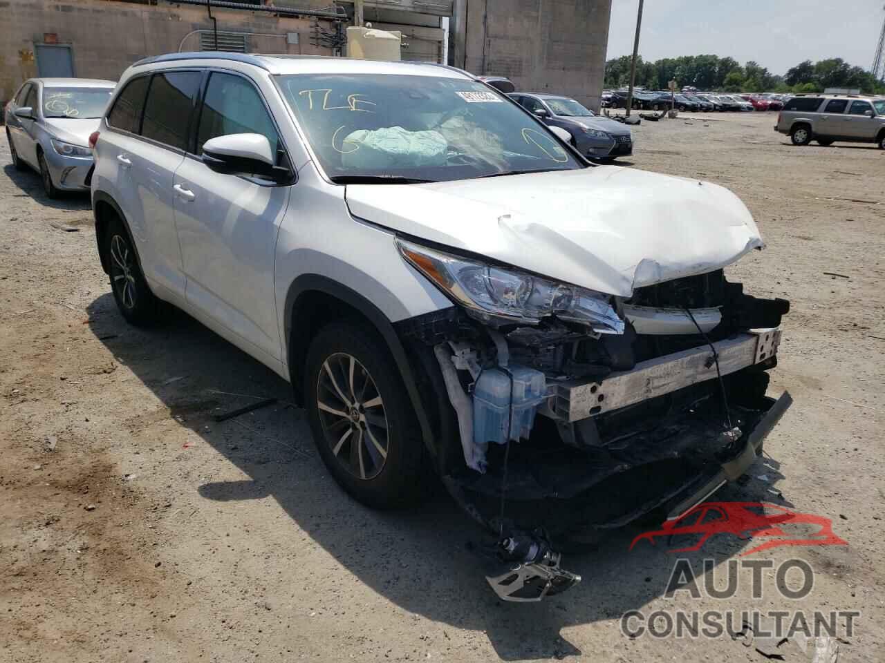 TOYOTA HIGHLANDER 2017 - 5TDJZRFH8HS441962