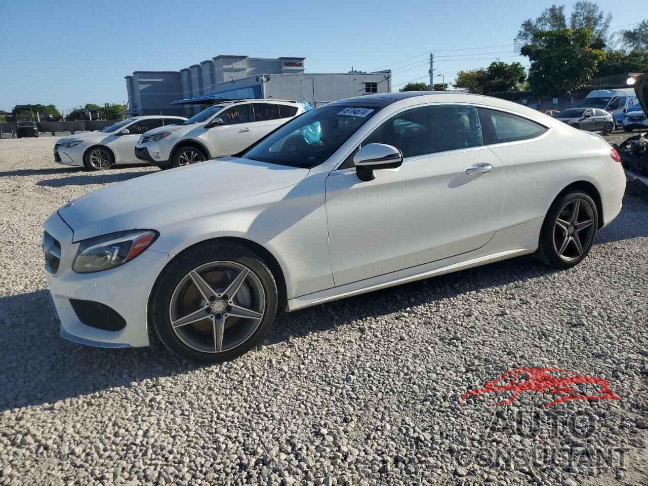 MERCEDES-BENZ C-CLASS 2017 - WDDWJ4KB3HF458353