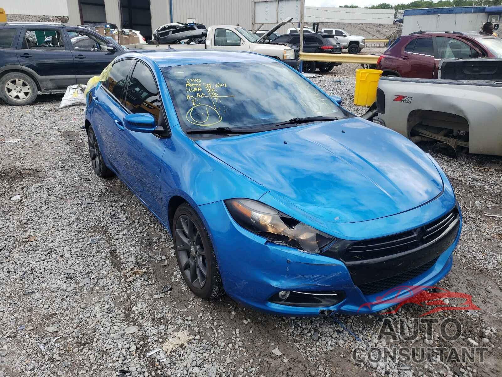 DODGE DART 2016 - 1C3CDFBB4GD607190