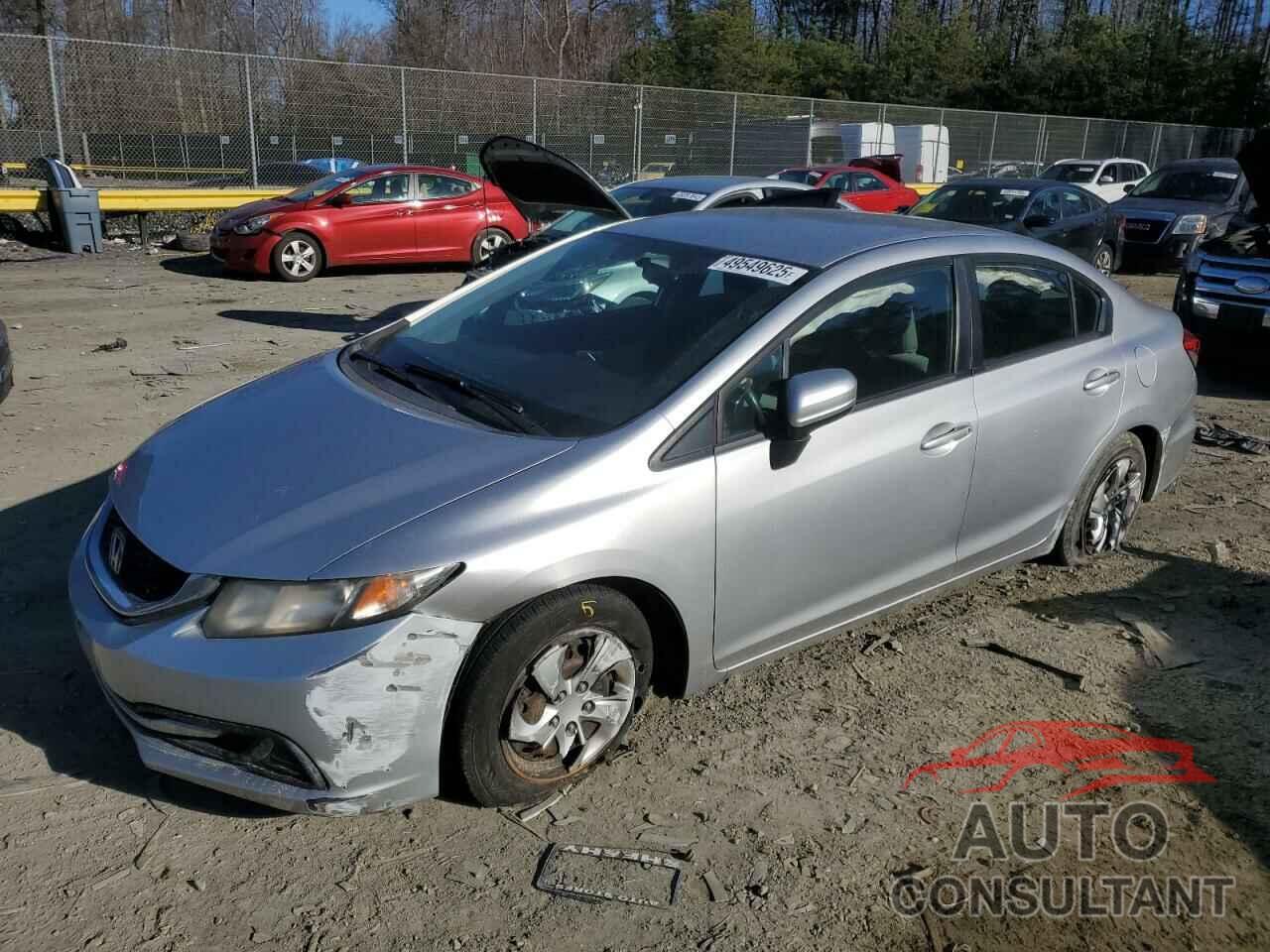 HONDA CIVIC 2014 - 19XFB2F53EE237728
