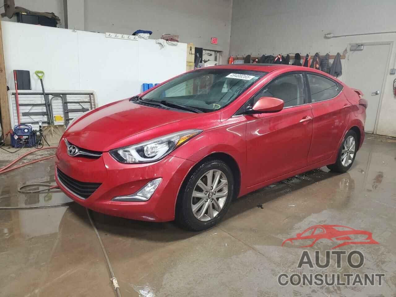 HYUNDAI ELANTRA 2015 - KMHDH4AE9FU237689