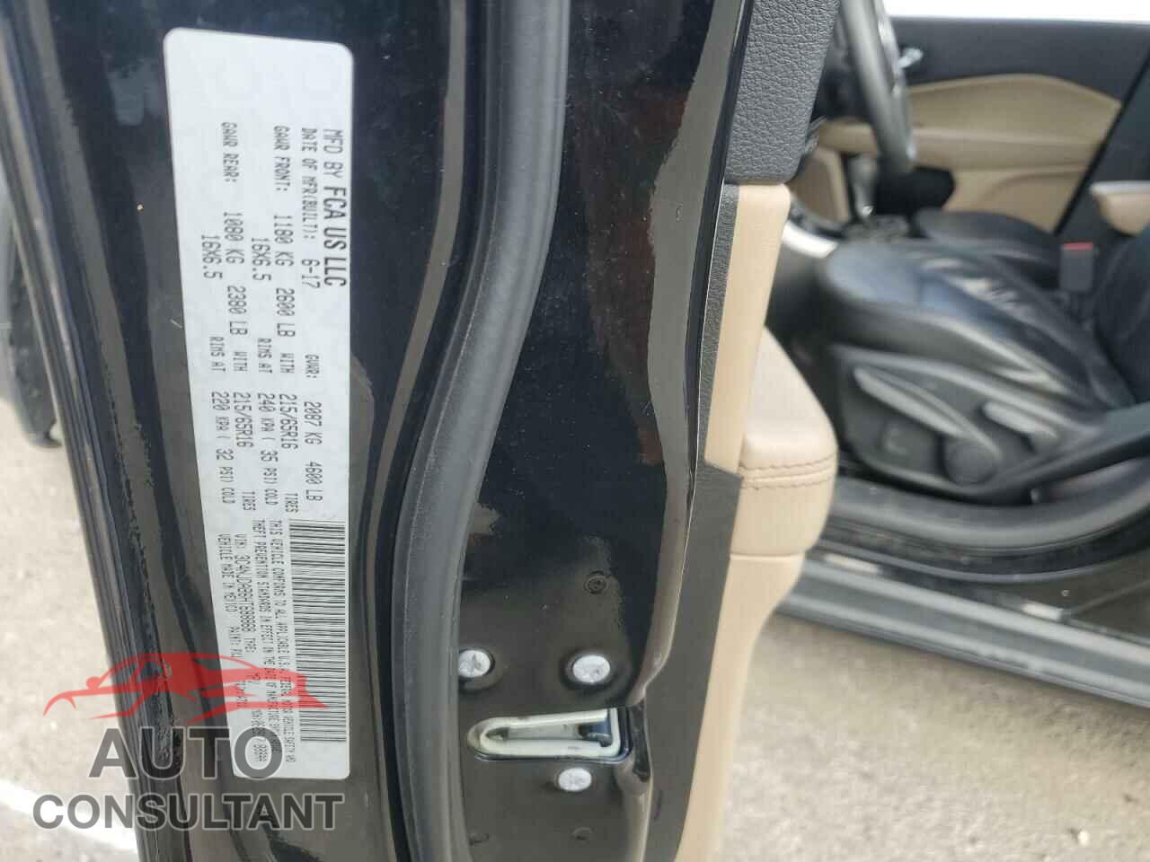 JEEP COMPASS 2017 - 3C4NJDAB6HT688868