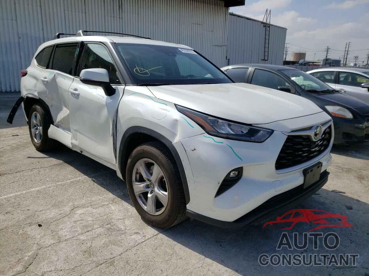 TOYOTA HIGHLANDER 2020 - 5TDZZRAH7LS016820