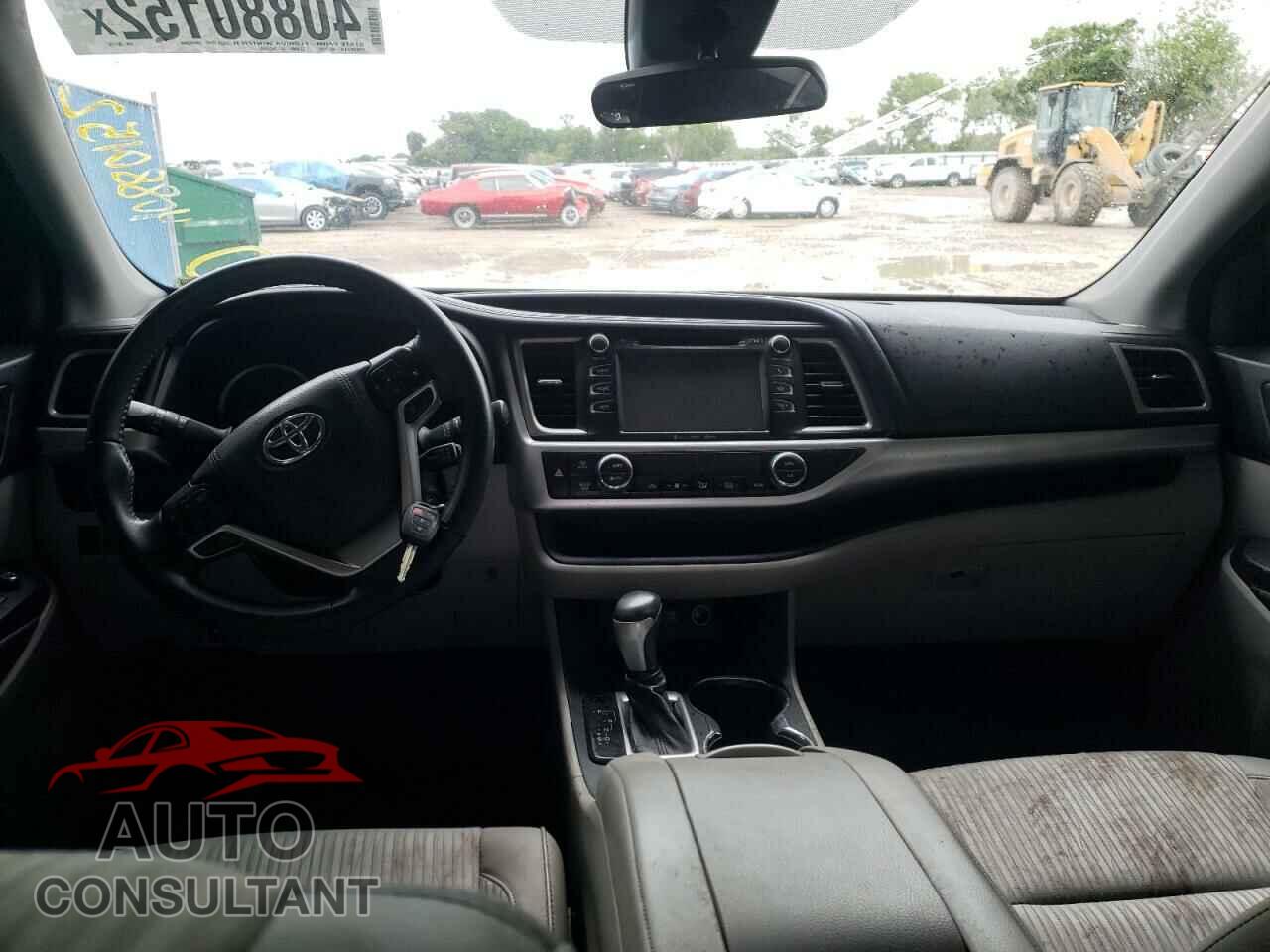 TOYOTA HIGHLANDER 2017 - 5TDZZRFH5HS201710
